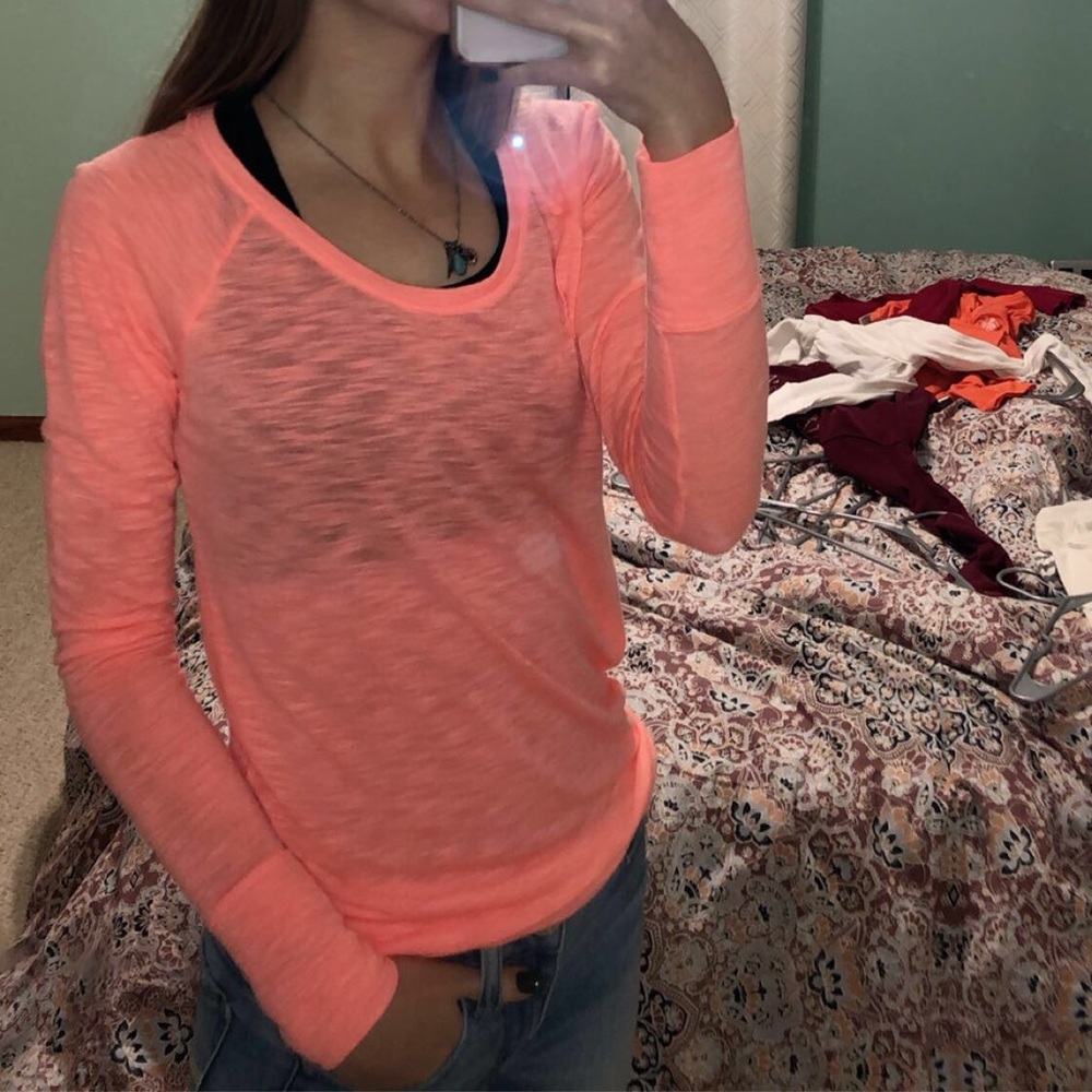 subtle neon long sleeve